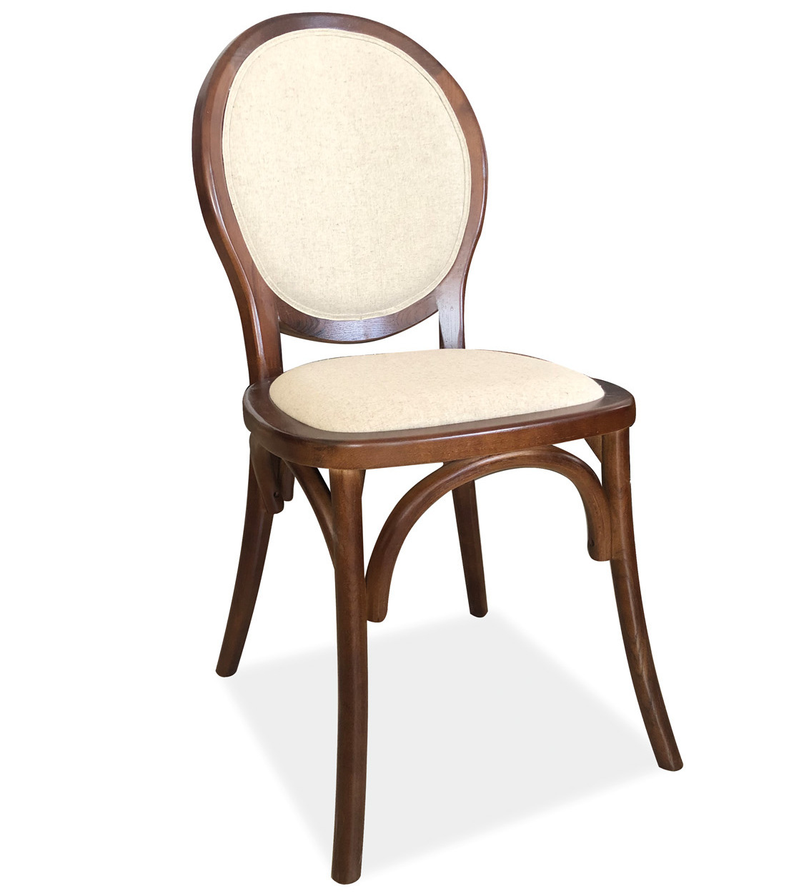 Klasyczne Krzeslo Drewniane Z Okraglym Oparciem Monte Kupmeble Pl