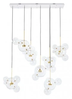 Lampa wisząca ze szklanymi kulami Capri Line 7