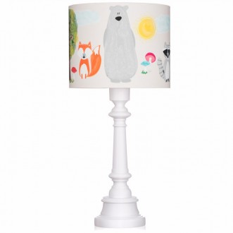Lamps&Company Dziecięca lampa stojąca Przyjaciele z Lasu zwierzątka