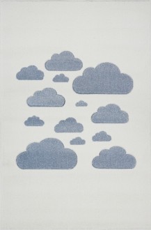 Dywan w chmurki do pokoju dziecięcego Cloudy Sky