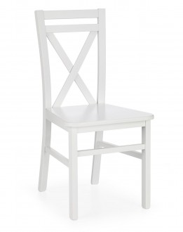 Drewniane krzesło do jadalni Dariusz 2 biały