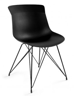 Krzesło do kawiarni Easy B czarne
