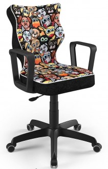 Krzesło obrotowe Norm Black rozmiar 5 (146-176,5 cm) wzory