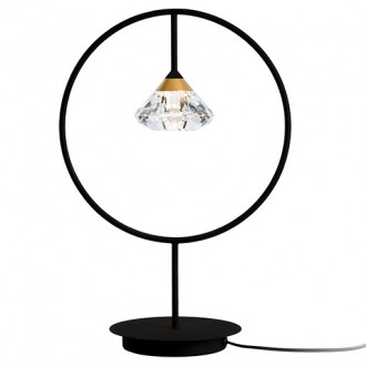 Lampa stołowa z akrylowym diamentem Tiffany 1