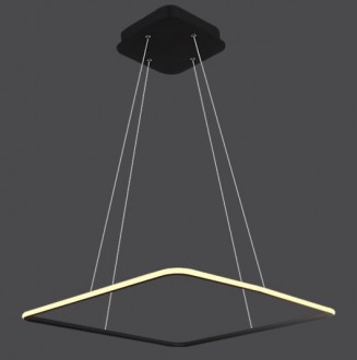 Designerska lampa sufitowa Ledowe Kwadraty 1 Out 3k