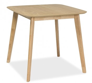 Nierozkładany stół z kwadratowym blatem Mosso III w stylu skandynawskim