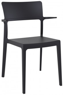 Krzesło kawiarniane z polipropylenu Plus