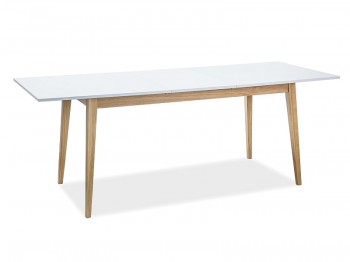 Skandynawski stół z rozkładanym blatem Cesar 120-165x68 cm