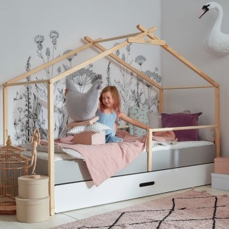 Łóżko dziecięce z szufladą TeePee 90x200