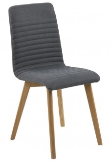 Krzesło na drewnianych nogach w stylu skandynawskim Arosa