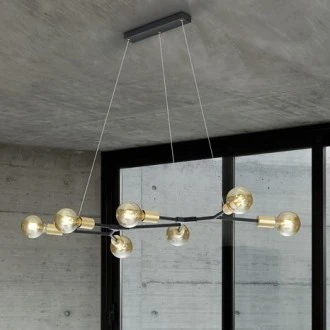 Lampa jadalniana bez klosza z regulacją wysokości Cross