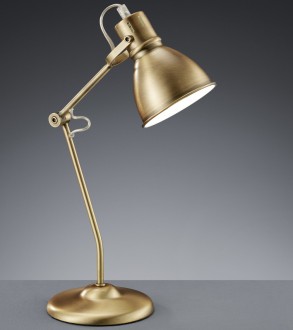 Loftowa lampa biurkowa z metalu Jasper