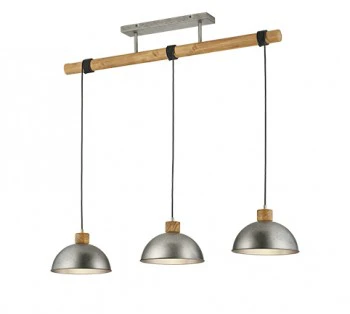 Wisząca lampa jadalniana w stylu rustykalnym Delhi