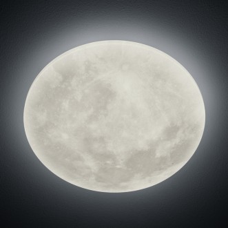Designerska lampa pomocnicza Lunar w formie księżyca