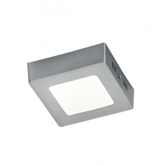 Lampa sufitowa plafon LED Zeus 12 nikiel mat