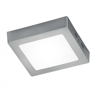 Lampa sufitowa plafon LED Zeus 17 nikiel mat