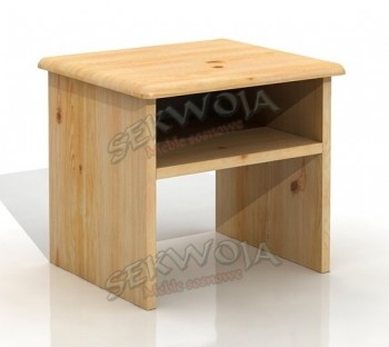 Komoda sosnowa Emil 0