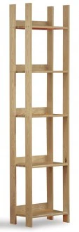 Regał z drewna Modern 45 ażurowy
