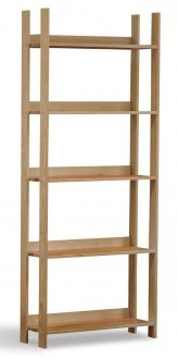 Drewniany regał pokojowy Modern 80 ażurowy