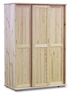 Sosnowa szafa przesuwna Modern 120