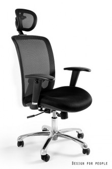 Ergonomiczny fotel biurowy Expander czarny