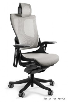 Fotel ergonomiczny Wau 2 czarno - szary