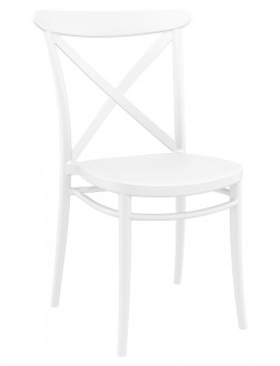 Krzesło kawiarniane z polipropylenu Cross
