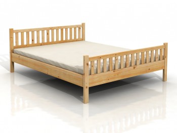 Łóżko z drewna litego Oskar
