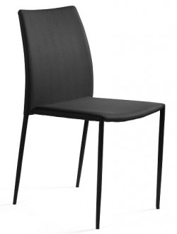 Krzesło Design w całości tapicerowane tkaniną PVC