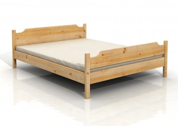 Łóżko z litego drewna Sekwoja