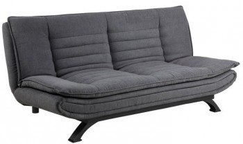 Sofa do salonu z funkcją rozkładania Faith dark grey