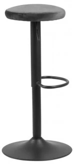 Regulowany hoker z podnóżkiem Finch dark grey