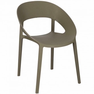 Designerskie krzesło kawiarniane z tworzywa Oido