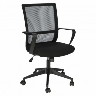 Krzesło biurowe z niskim oparciem z siatki Coude