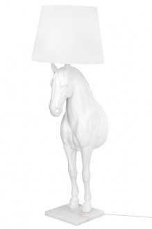Designerska lampa podłogowa Horse Stand S z włókna szklanego