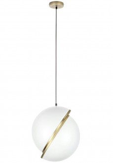 Lampa wisząca Globe 38 z akrylowym kloszem w kształcie kuli