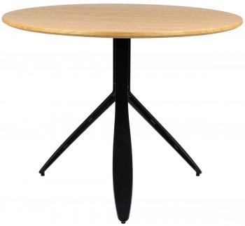 Stół w stylu industrialnym Felix na trzech metalowych nogach