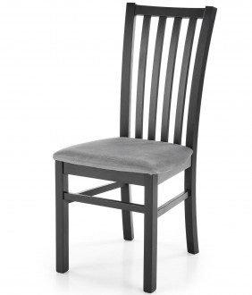 Drewniane krzesło w stylu klasycznym Gerard 7 czarny