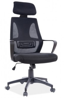 Krzesło obrotowe z tkaniny membranowej Q-935