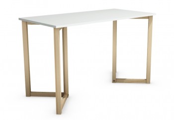 Białe biurko do pracy i nauki w stylu skandynawskim VV3 SIMPLE