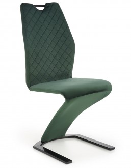 Krzesło velvet na jednej nodze K442
