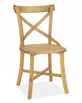 Drewniane krzesło Lars brąz miodowy
