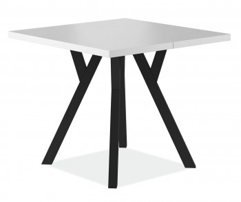 Rozkładany stół z białym blatem Merlin