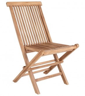 Drewniane krzesło składane do ogrodu Toledo