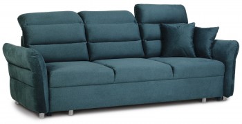 Rozkładana sofa pokojowa z regulowanymi zagłówkami Grandera 3 os.