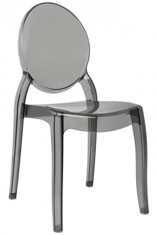 Designerskie krzesło z poliwęglanu Elizabeth
