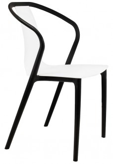 Plastikowe krzesło do domu i kawiarni Vincent