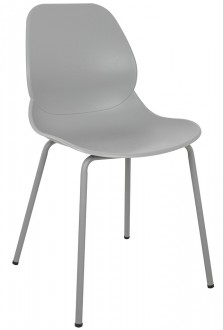 Plastikowe krzesło do jadalni bez podłokietników Aria