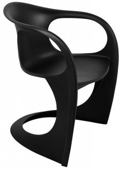Designerskie krzesło z tworzywa Manta