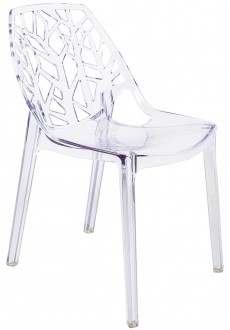 Designerskie krzesło bez podłokietników Koral Slim